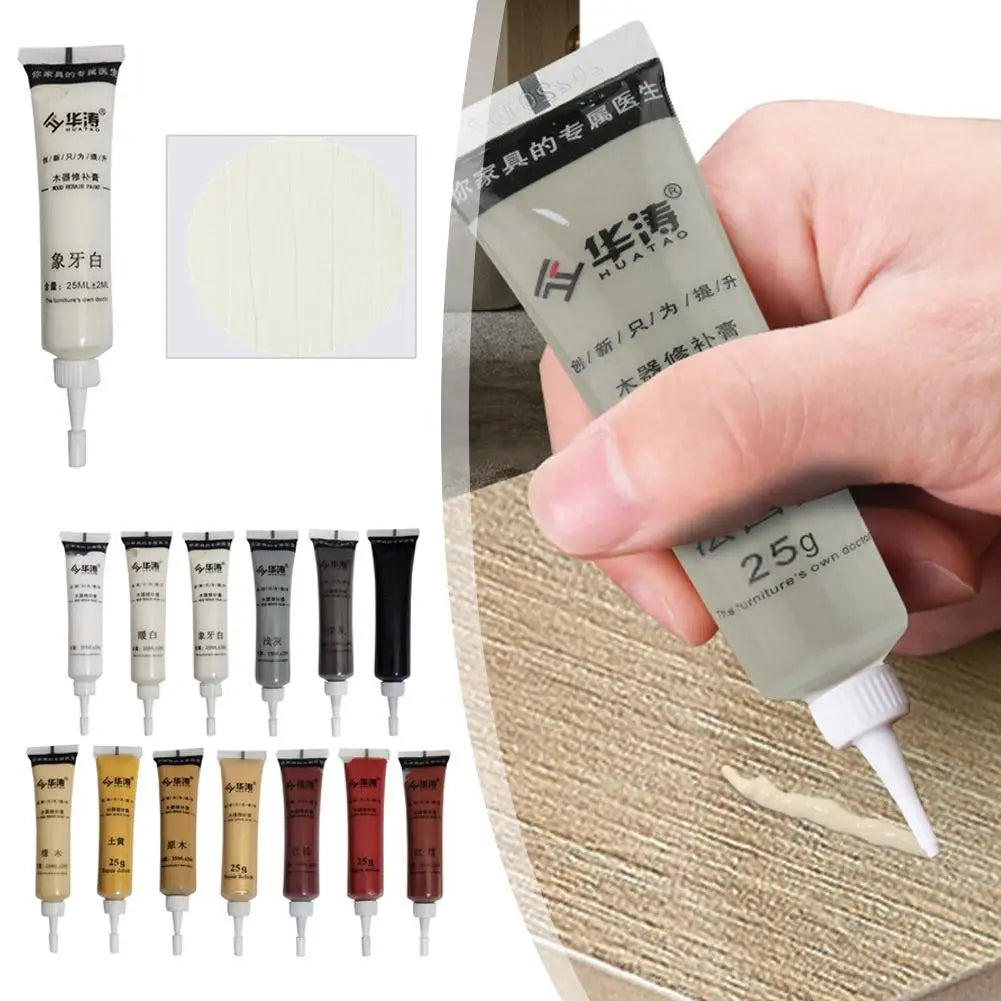 Wooden Furniture Scratch Repair Cream for Damage Fix Peaceful Pleasures Health and Wellness