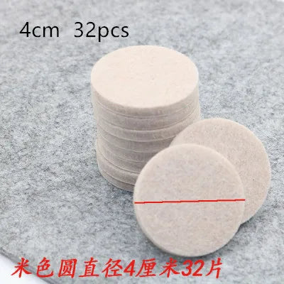 Felt Chair Leg Pads 5mm – Floor Scratch Protector 18–128 Pcs