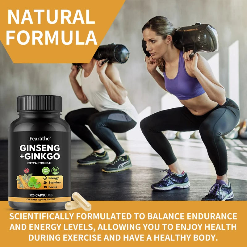 Korean Ginseng Extract (Root) 1650mg Supports Immunity, Improves Memory, Promotes Brain Health, and Boosts Metabolism Peaceful Pleasures Health and Wellness