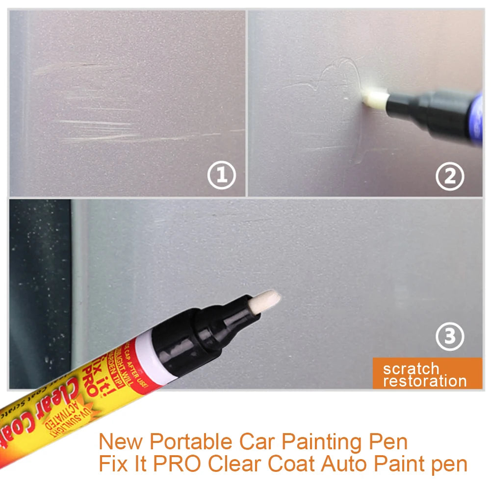 Fix It Pro Car Scratch Repair Pen – Clear Coat Touch-Up Motor Vehicle Body Paint Peaceful Pleasures Health and Wellness