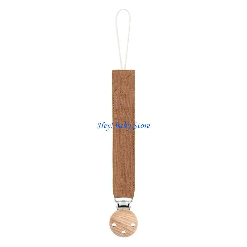 Baby Pacifier Clip Cotton Rope Teether Soother – 25 Colors