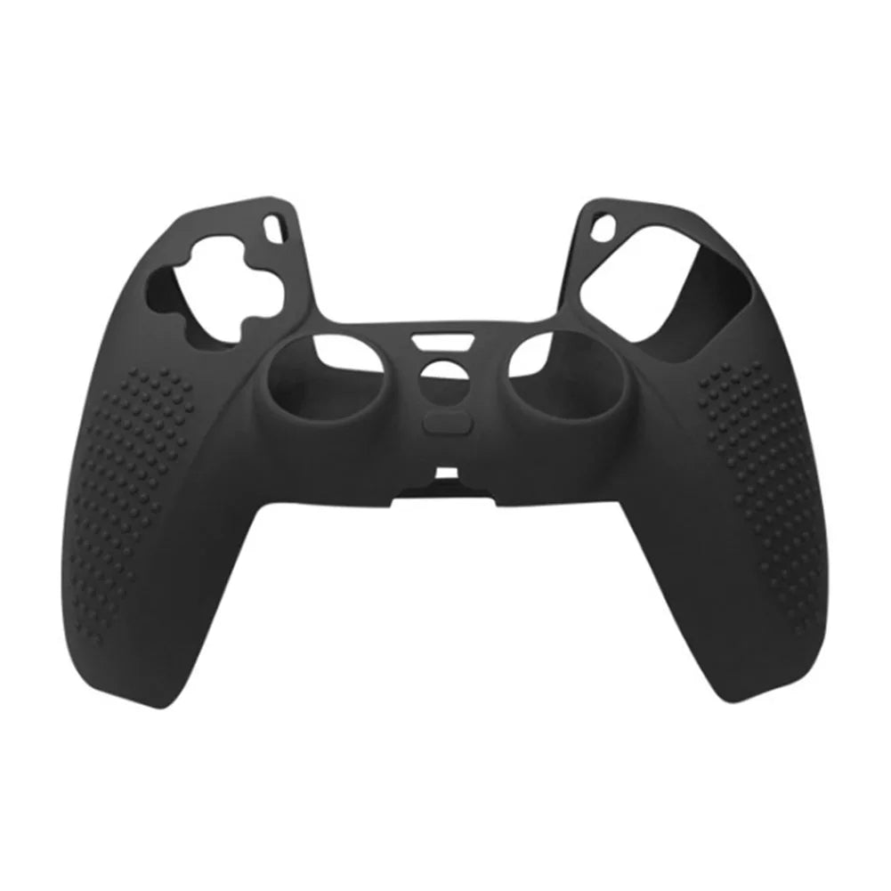 Case for DualSense Non Slip Soft Silicone Protection Cover for PS5 Controller Protective Cover for PlayStation 5 Silicone Case Peaceful Pleasures Health and Wellness black United States