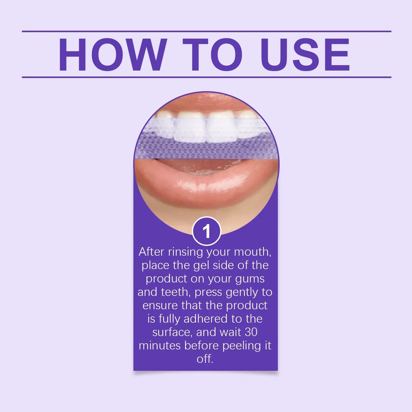 Oralhoe Teeth Whitening Strips – Stain Removal Gel Patches