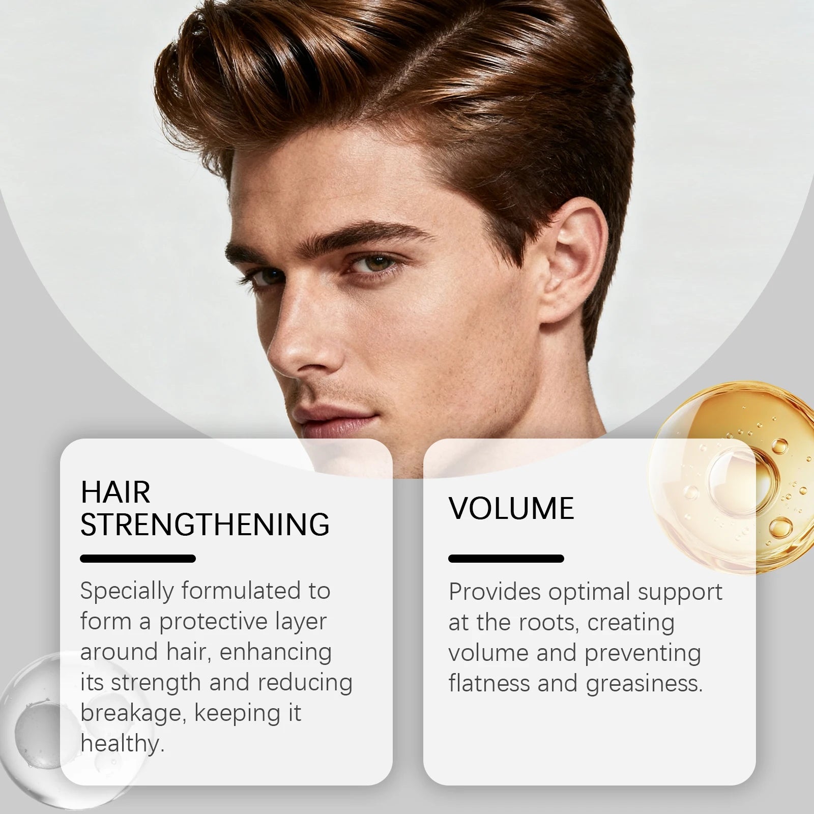 East Moon Men's Volumizing Hair Setting Spray 50ml Hair Styling Spray Peaceful Pleasures Health and Wellness