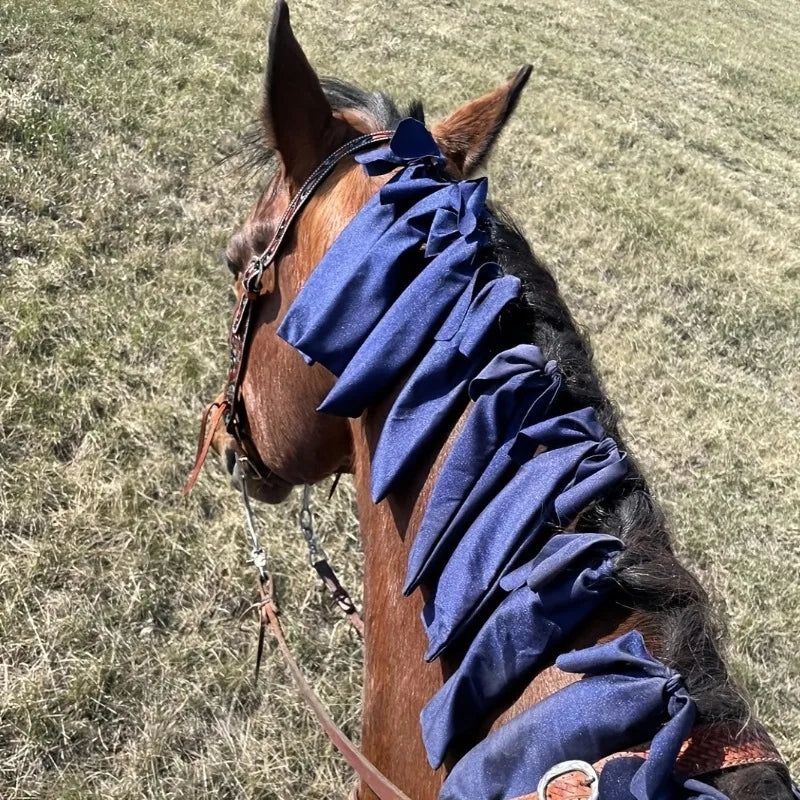 8-Pack Horse Mane Protection Sleeves | Anti-Friction Mane Guard
