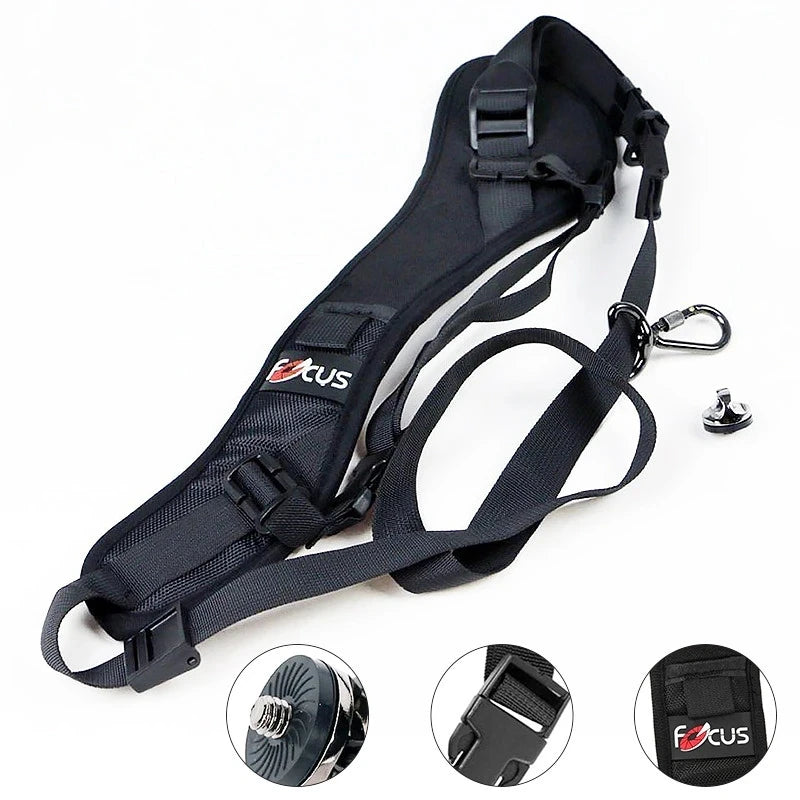 New Portable Shoulder Sling Belt Neck Strap For Camera Adjustable Camera Shoulder Sling Neck Strap For Camera Nikon Canon Strap Peaceful Pleasures Health and Wellness