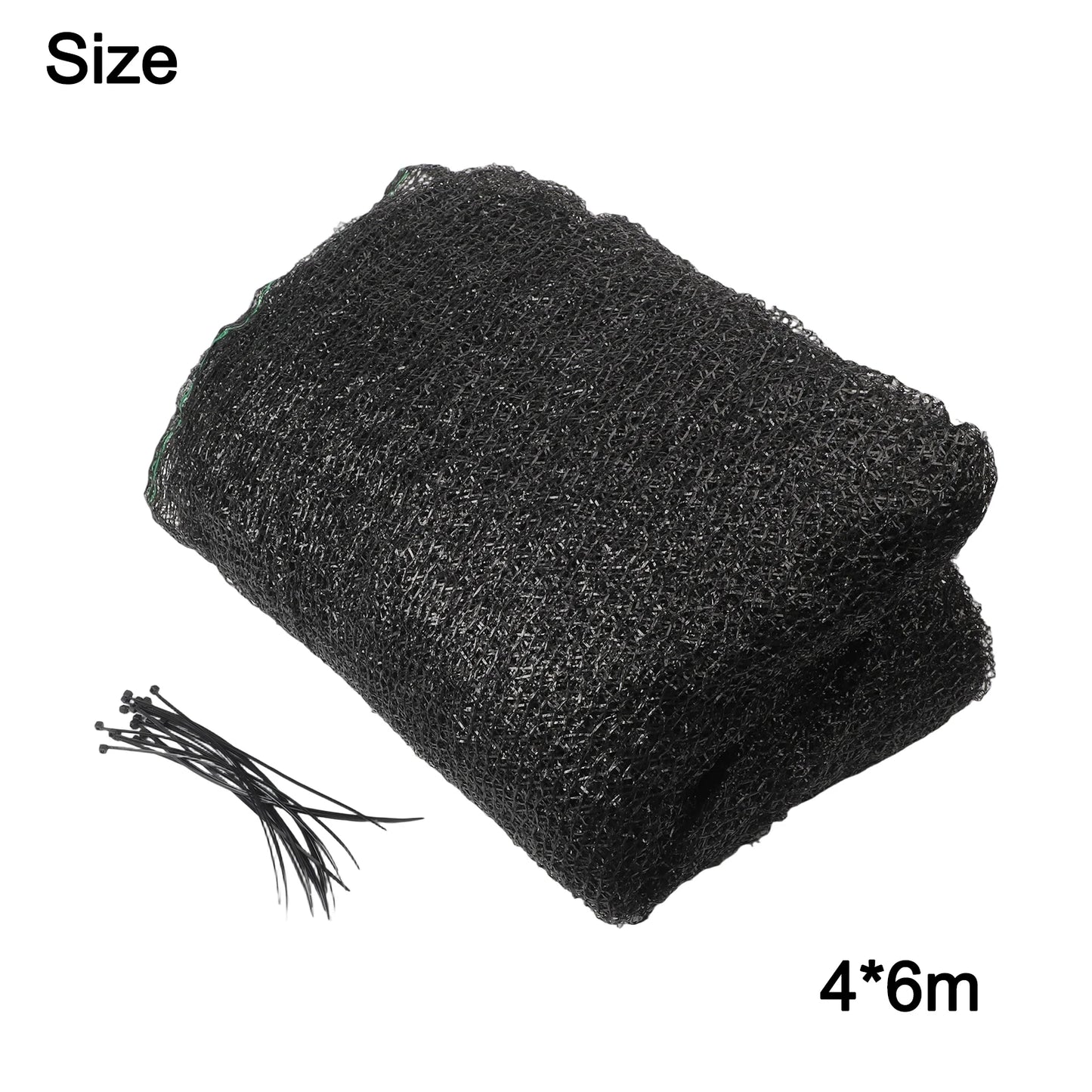 Shade Cloth Grommets Mesh Tarp Black Shading Net Plant Cover Garden