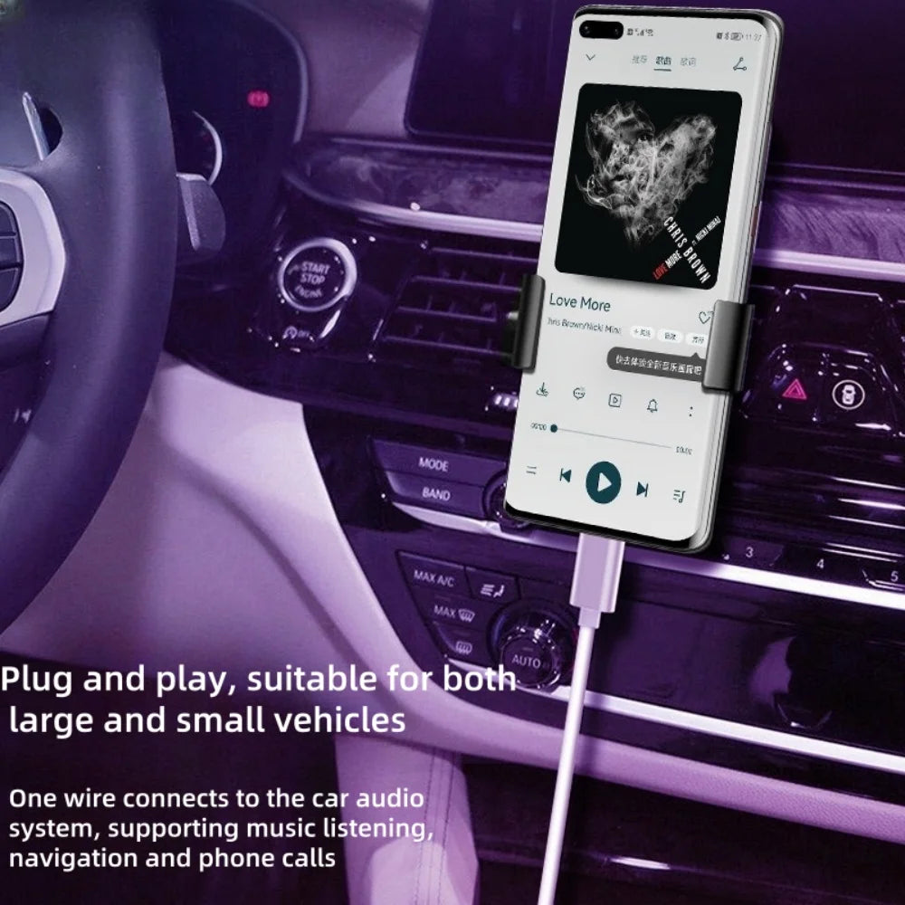 USB-C to 3.5mm AUX Audio Cable DAC HiFi | Samsung Xiaomi Huawei
