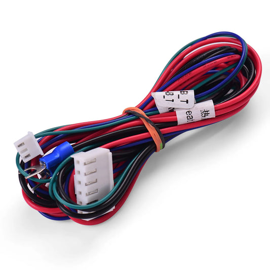 Anet 18AWG Heated Bed Cable 35.4" | A8 A6 A2 A3 E12 E10 3D Printer Replacement Cable Peaceful Pleasures Health and Wellness