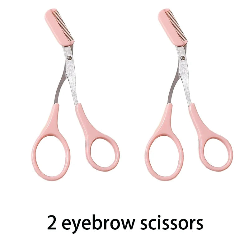 Professional Eyebrow Trimmer Razor with Comb for Women