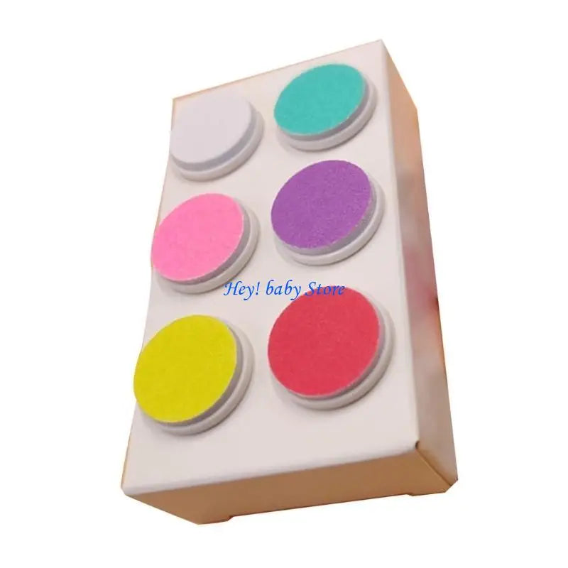 6-Piece Baby Nail File Replacement Pads | Electric Trimmer