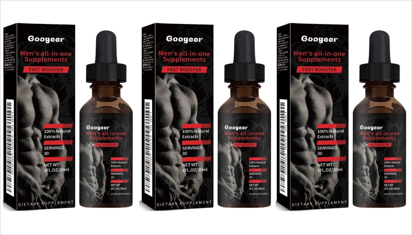 Googeer Men's Supplement Drops | Pueraria Lobata | 30 Servings