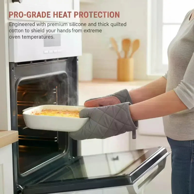 Fish Shaped Silicone Oven Glove – Heat Resistant Kitchen Mitt Silicone Oven Mitt Peaceful Pleasures Health and Wellness
