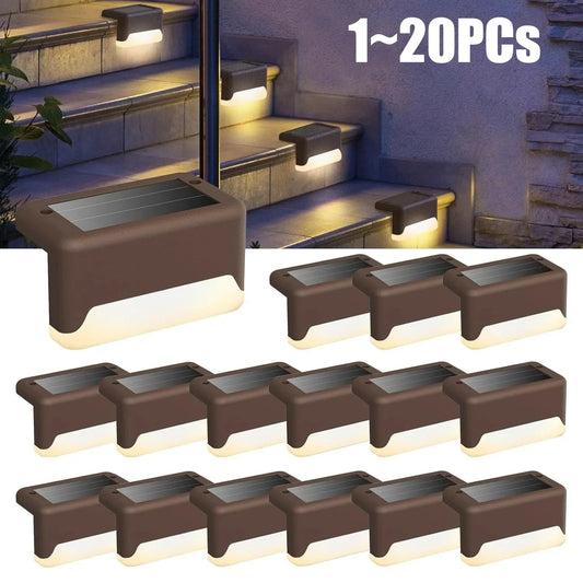 Solar LED Deck & Fence Lights | Waterproof Outdoor Garden Stair Solar Outdoor Light Oasis Select