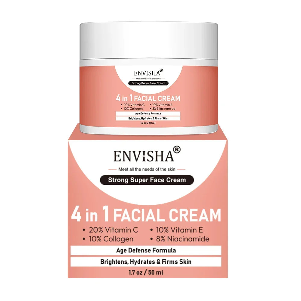 ENVISHA Collagen Face Cream – Niacinamide & Hyaluronic Acid Peaceful Pleasures Health and Wellness