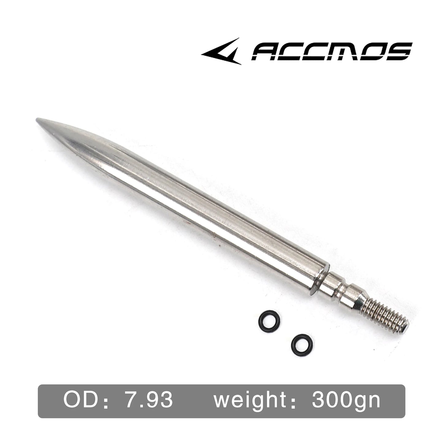 Arrowhead Stainless Steel Archery Replaceable Screw-in Tip 100 125