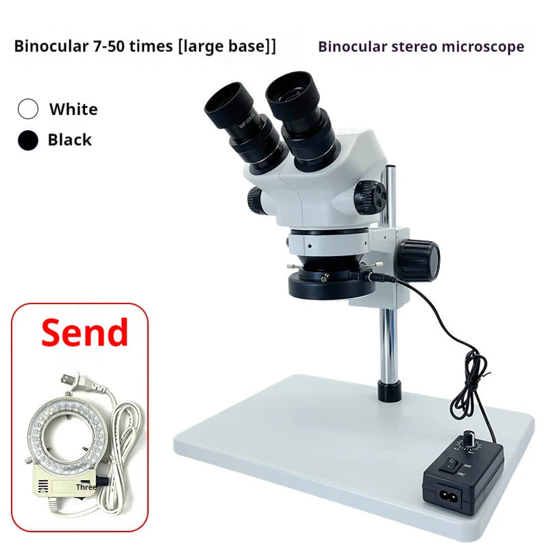7-45X Binocular Microscope for Mobile Phone Maintenance, Circuit Board Inspection, and Stereo Vision Microscope Peaceful Pleasures Health and Wellness 3
