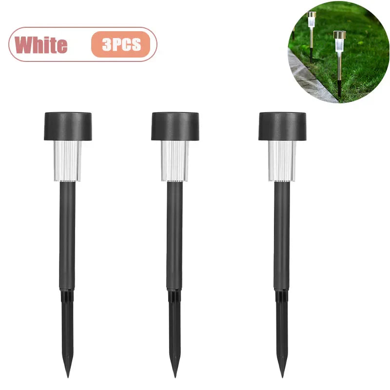 Solar Stainless Steel Pathway Lights | Waterproof Garden Stake