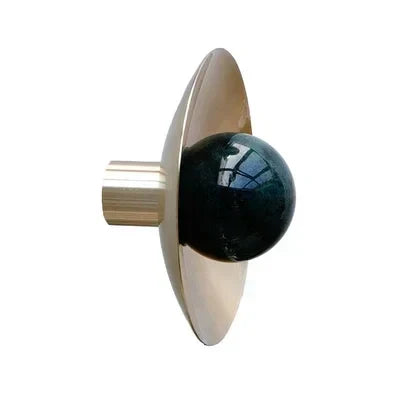 Pink Crystal & Solid Brass Cabinet Knobs | Natural Stone Handles