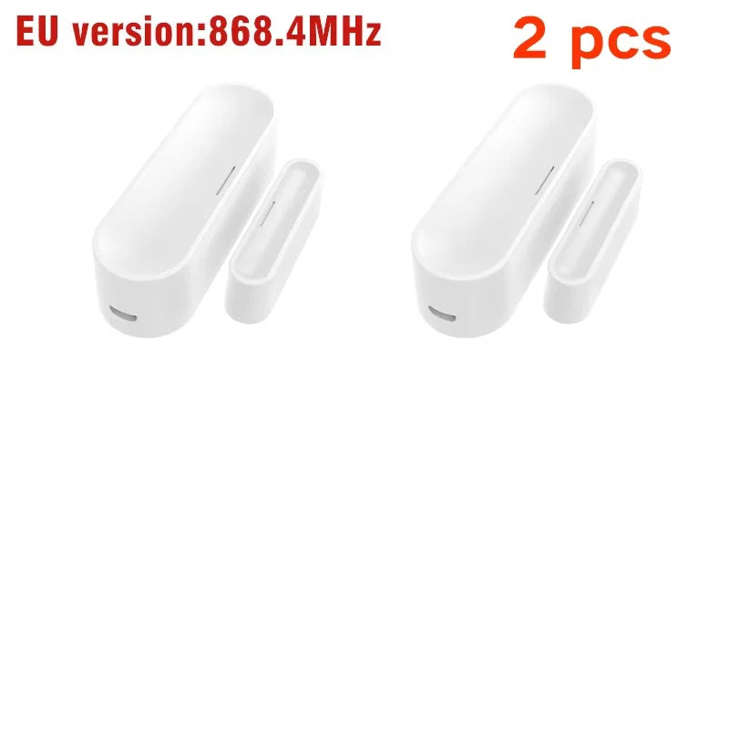 NEO Coolcam Z-Wave Plus Door Window Sensor with Temperature Humidity 700 Series Z Wave USB Charge Battery Operated 868.4MHZ Peaceful Pleasures Health and Wellness 2 Pcs EU 868.4MHz