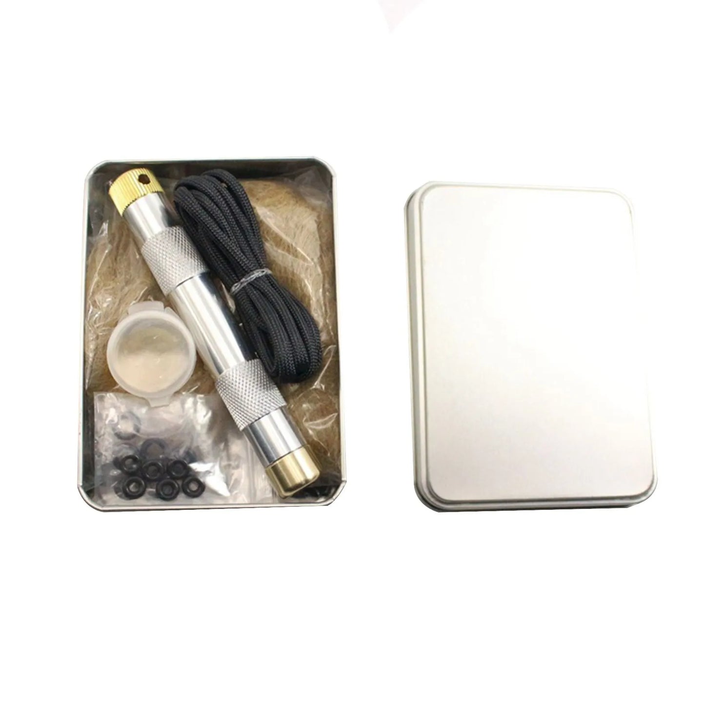 Brass Fire Piston Kit – Portable Survival Fire Starter Tool
