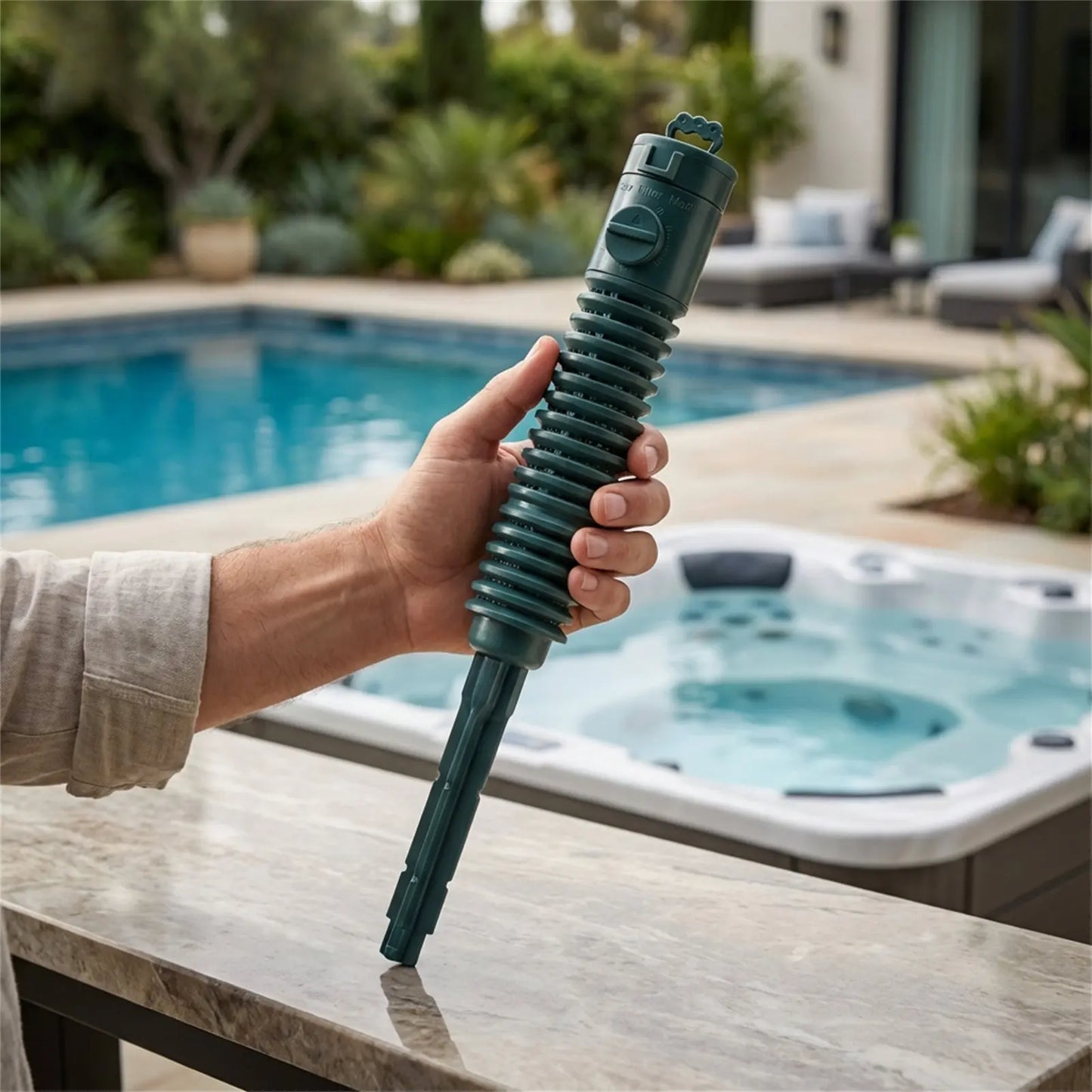 Pool Spa Filter Cartridge Water Purification Core Component Durable Material Easy Installation For Hot Tubs And Pools Peaceful Pleasures Health and Wellness