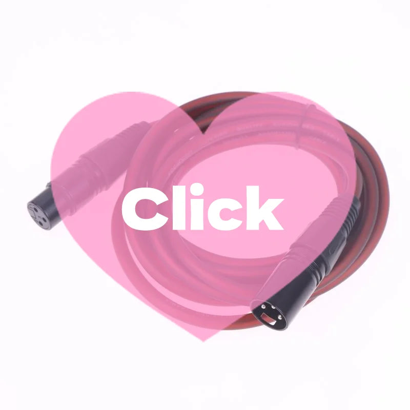 DMX XLR 3-Pin Signal Cable – DJ Stage Lighting 0.5–10m