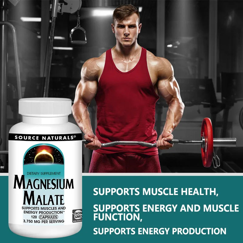 Magnesium Malate 3750mg – Muscle, Energy & Heart Health
