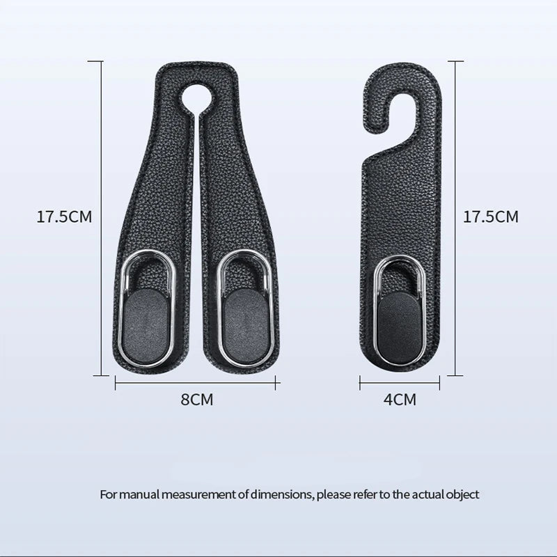 Car Seat Back Hook – Double, Single & Hidden Storage Hooks