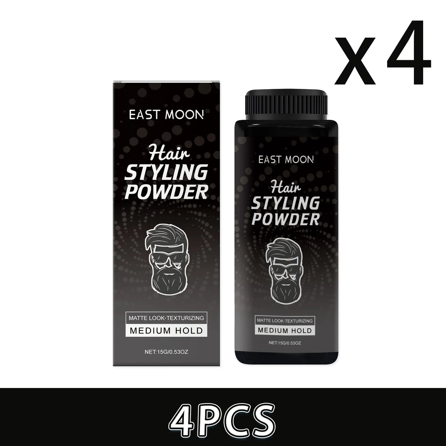 Men's Volumizing Hair Styling Powder – Matte & Oil Control