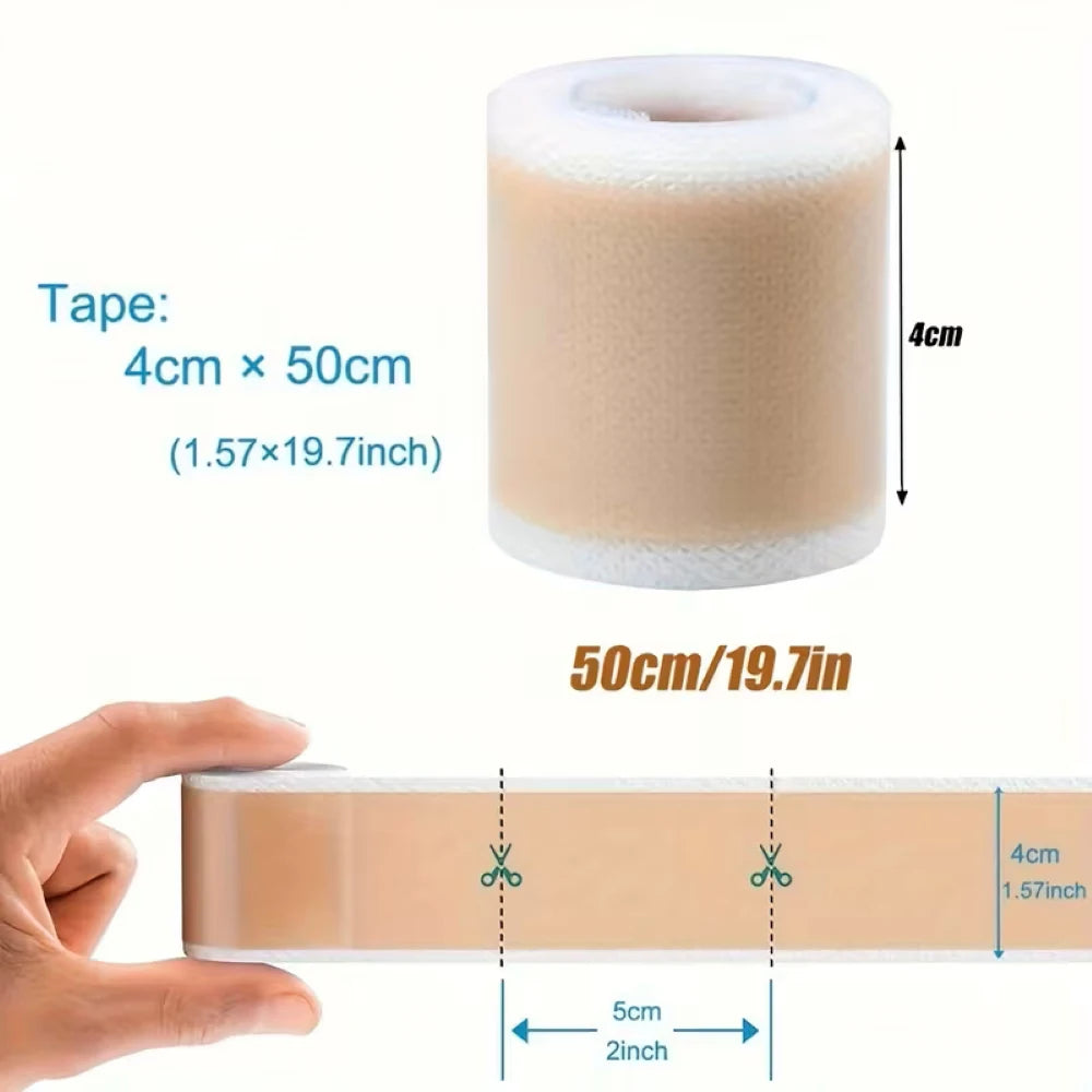 Silicone Lace Wig Adhesive Tape – Non-Slip Breathable Hold