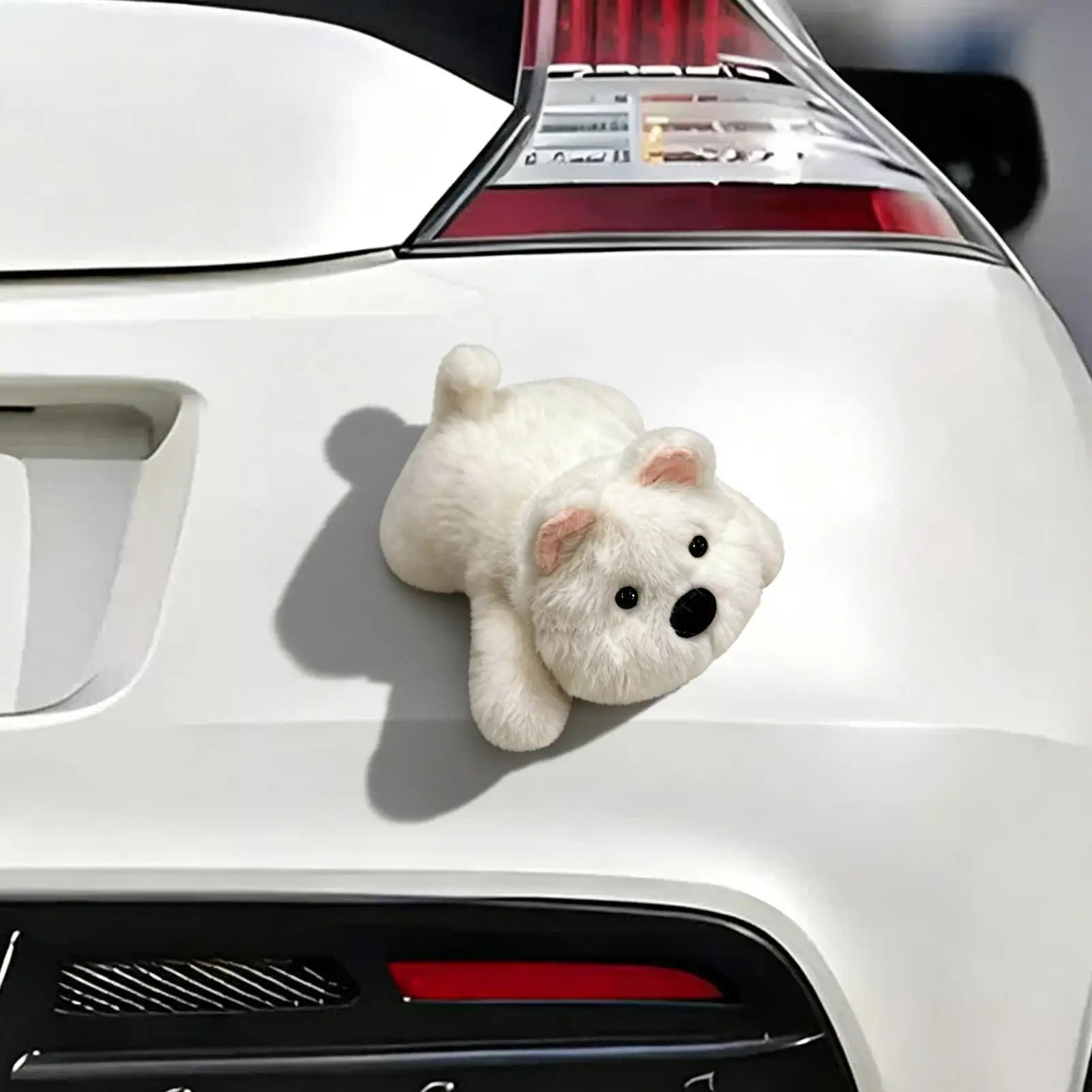 Cute Plush Animal Funny Car Magnets Cartoon Magnetic Stickers Decals For SUV Truck RV Sedan Indoor Outdoor Home Kitchen Locker Peaceful Pleasures Health and Wellness