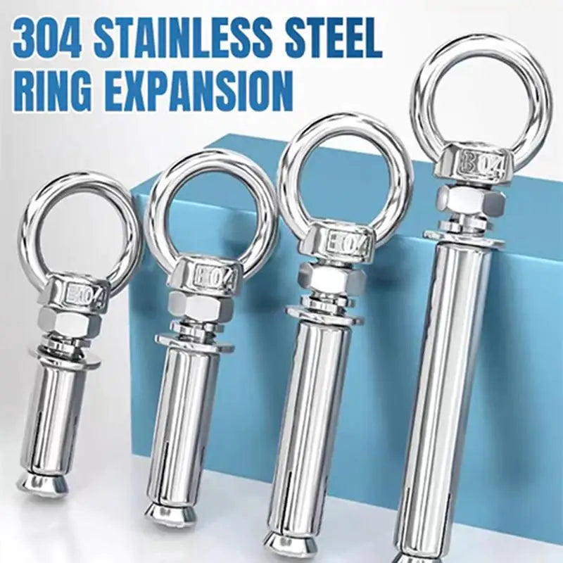 New M6 M8 M10 304 Stainless Steel Expansion Bolt Anti-Loose Sheep Eye Pull Screw Peaceful Pleasures Health and Wellness