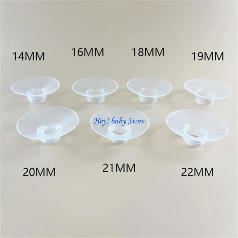 Silicone Breast Flange Insert 14–22mm | Pump Adapter