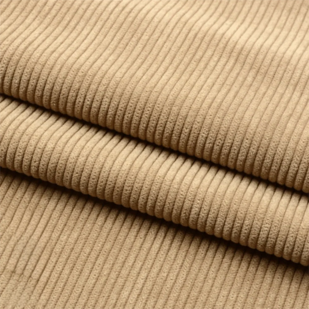 100×155cm Corduroy Fabric – Solid & Striped DIY Sewing Material