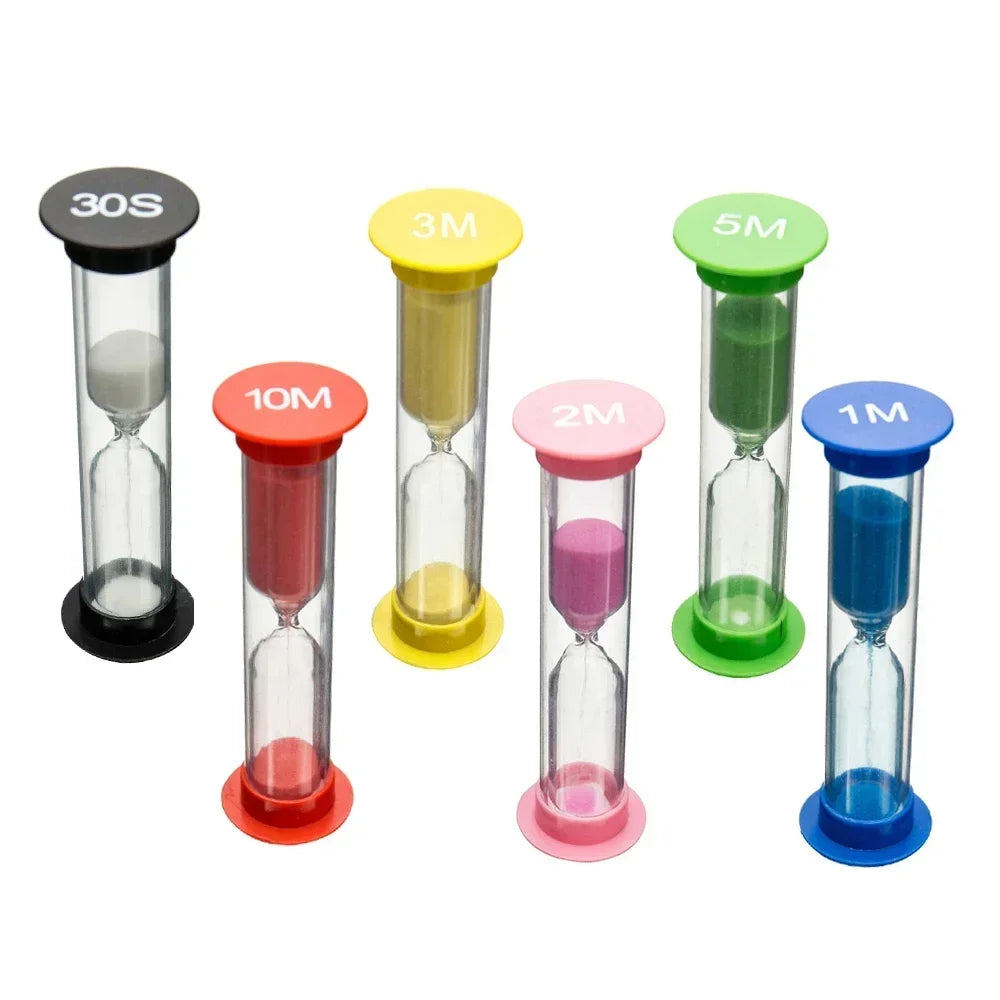 Sand Meter 30 Seconds Hourglass 1 Minute Clock Watch 2 Minutes Decoration Home Offers and Free Shipping Home Clearance Plastic Peaceful Pleasures Health and Wellness