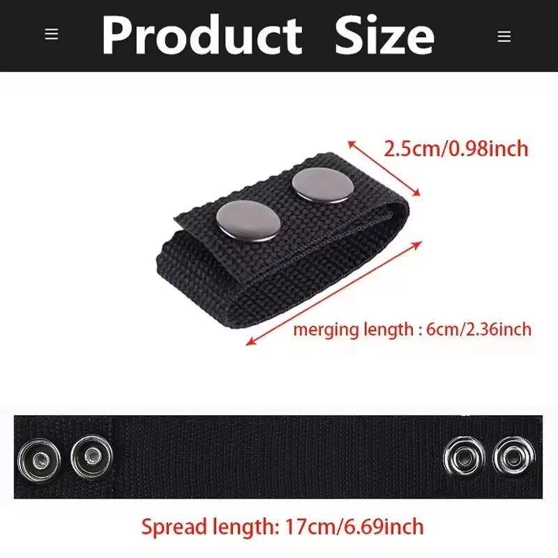 4Pcs Multi Functional Tactical Belt Double Nylon Buckle Portable Belts Accessory Equipment Outdoor Sports Accessory Fixed Buckle Peaceful Pleasures Health and Wellness
