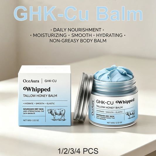 Copper Peptide Beef Tallow Balm | Manuka Honey Moisturizer 60g Face & Body Balm Oasis Select
