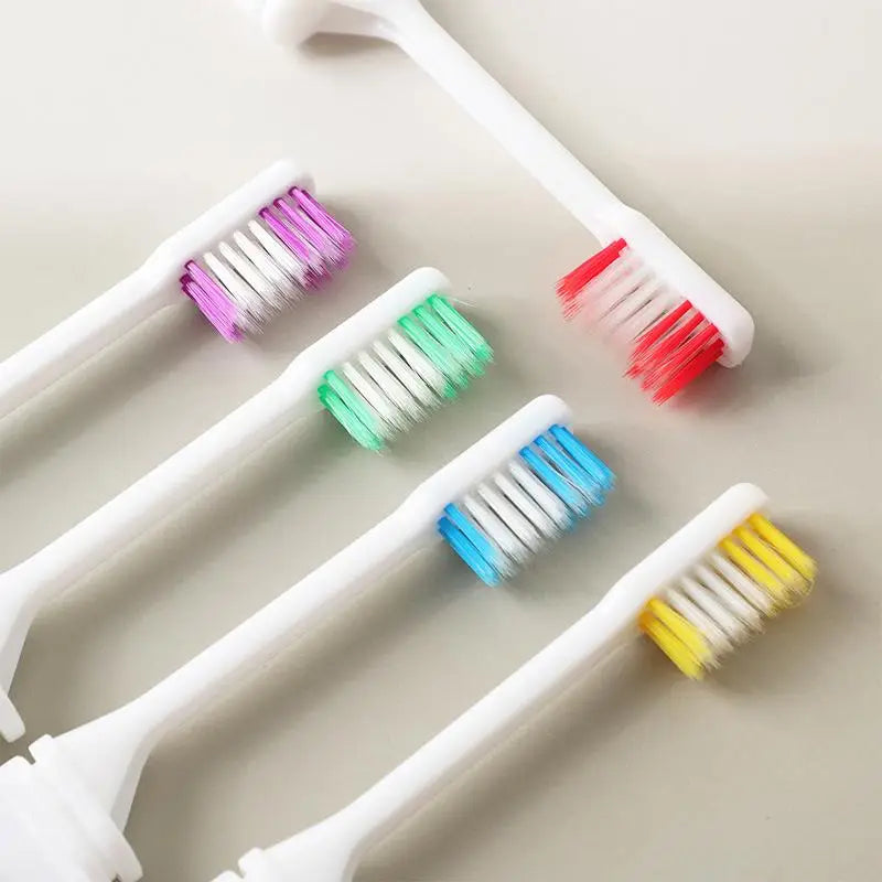 5pcs Travel Portable Folding Toothbrush Super Soft Bristle Toothbrush Fold Camping Hiking Outdoor Easy To Take Teethbrush Peaceful Pleasures Health and Wellness