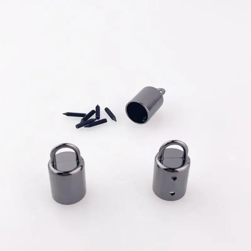 10Pcs 15mm Stainless Steel Cord End Locks | Bag DIY Hardware