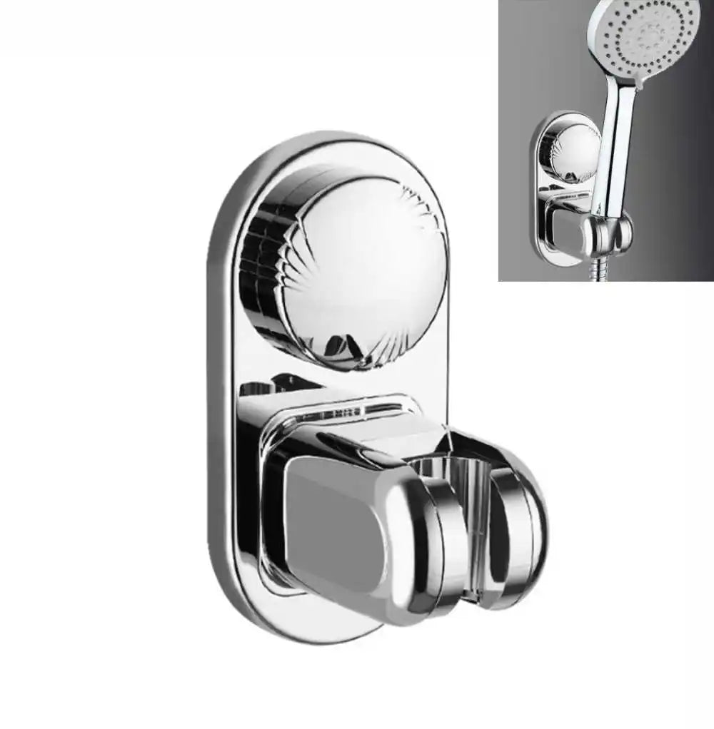Suction Cup Shower Head Holder | Punch-Free Multi-Angle Bracket