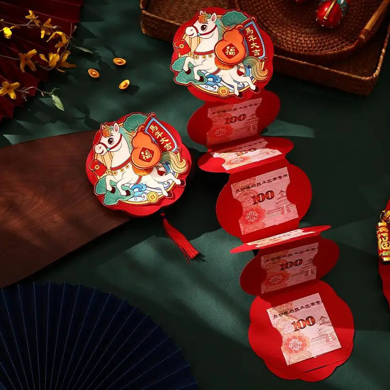 2026 Horse Year Chinese Red Envelope – Lucky Hongbao Gift