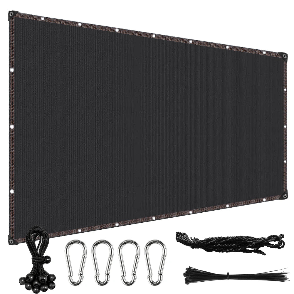 Outdoor Sun Shade Net with Grommets | Garden, Patio & Pool