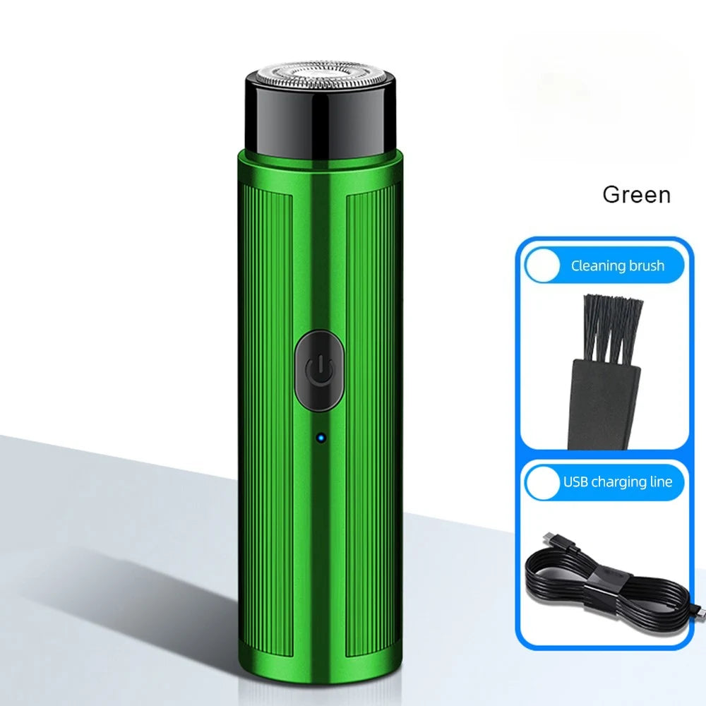 USB Rechargeable Mini Electric Shaver for Men | Travel Razor