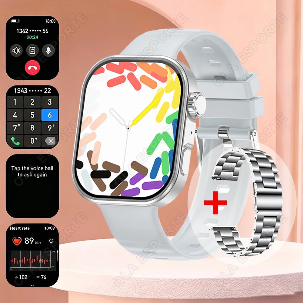 HW12 Bluetooth Smartwatch | Calling, Multi-Sport & Health Tracking