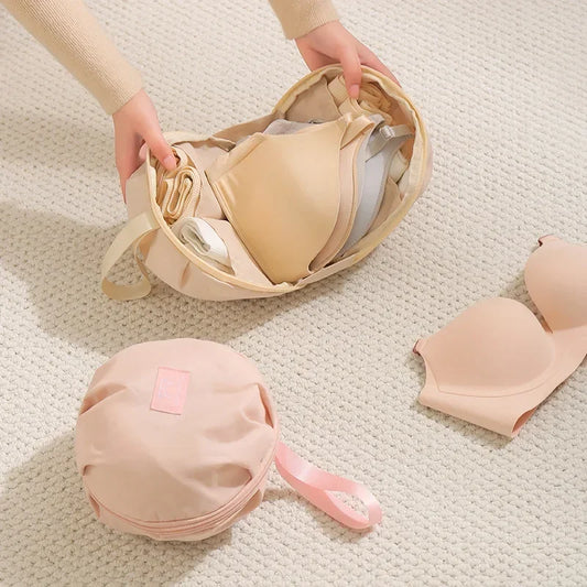 Ball-Shaped Travel Organizer Bag for Underwear, Bras & Socks Travel Storage Bag Peaceful Pleasures Health and Wellness