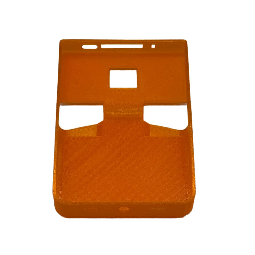 Soft TPU Flexible Protective Shell For RG477V Console 3D Printed Protective Cover Anti-Slip Texture Fashionable Simple Design Peaceful Pleasures Health and Wellness Translucent Orange