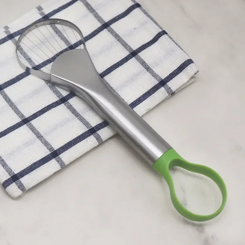 Stainless Steel Avocado Slicer & Corer – Multipurpose Kitchen Tool