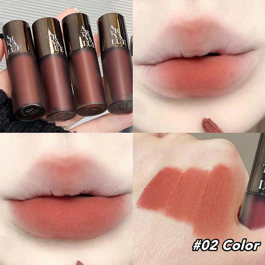 Art Value Matte Velvet Liquid Lipstick – Waterproof Lip Tint Liquid Lipstick Oasis Select 02