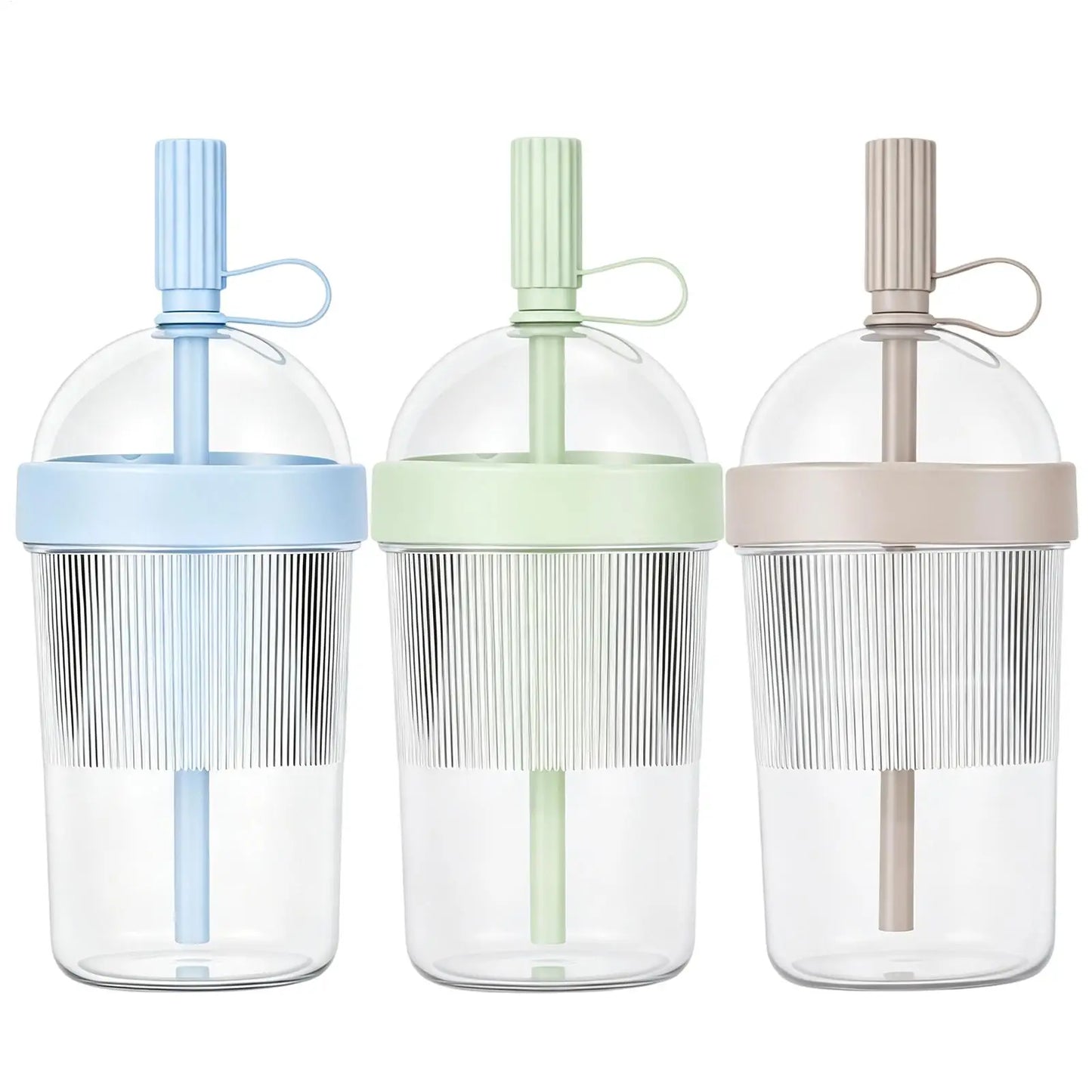 17oz Reusable Straw Cup | Coffee, Bubble Tea & Juice Tumbler